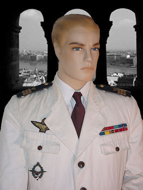 analogy Incident, event Jug Hungarian Air Force Dress White Uniform