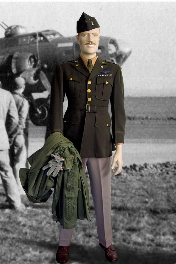 pinks and greens military uniform