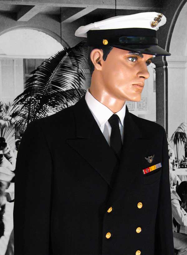 navy officer dress blues