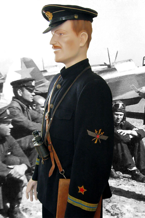USSR Soviet Naval Air Force WWII Lieutenant Officer Uniform